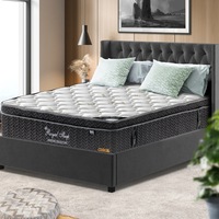 Queen Double King Single Mattress Euro Top 9 Zone Pocket Spring Cool Gel Bamboo
