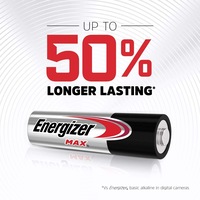 Energizer Max Alkaline Batteries AA 40 pack
