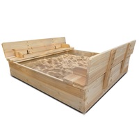 Lifespan Kids Strongbox Square Sandpit