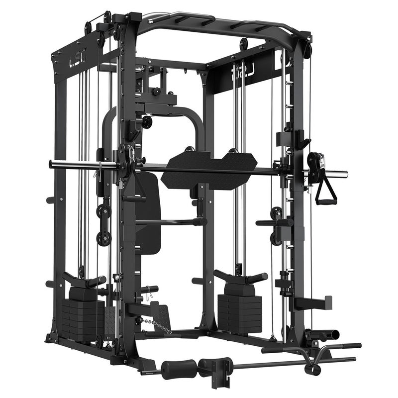 LSG GRK200 10-in-1 Home Gym Station, Power Rack, Smith Machine and Cable Crossover Australia