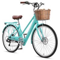 Progear E-Classique 700*17" Vintage E-Bike Seaform with Basket