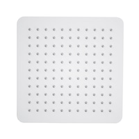 ACA 10'' Ultra Thin Square Rainfall Shower Head watermark & WELS