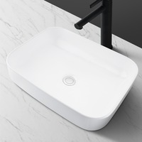 ACA 500x400x140mm Bathroom Basin Vanity Sink Ceramic Above Counter Top
