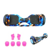 ACA Bluetooth Self Balancing Electric Scooter Kids Flash Wheel Hoverboard Skateboard Blue phoenix