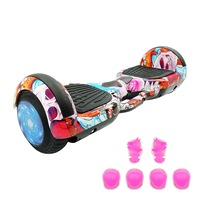 ACA Bluetooth Self Balancing Electric Scooter Kids Flash Wheel Hoverboard Skateboard Chinoiserie