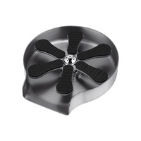 ACA Brushed Grey Stainless Steel Automatic Cup Washer Coffee Cup Glass Rinser Bottle For Kitchen Sink Bar High Pressure