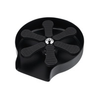 ACA Matt Black Stainless Steel Automatic Cup Washer Coffee Cup Glass Rinser Bottle For Kitchen Sink Bar High Pressure