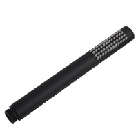ACA WELS Black Round Solid Brass HandHeld Shower Head Shower Spray