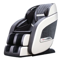 Super Long SL-Track iHealth Luxurious Massage Chair R8 Shiatsu Kneading Tapping Knocking Pushing Rubbing Scrapping Heat Bluetooth Music