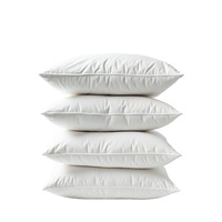 Royal Comfort Duck Feather Down Pillows 50 x 75cm Set Hotel Quality
