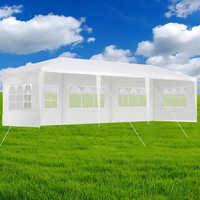 Hacienda 5-Panel Marquee Party Tent for Outdoor Events - (60 Person Capacity)