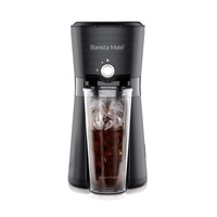 Barista Mate Digital Iced Coffee Maker w/ 10oz, Reusable Cup & Straw Included