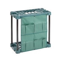Hacienda Organising Storage Rack for Garden Tools (Green) & Keep the Shed Tidy