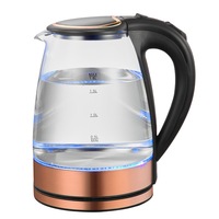 Healthy Choice 1.8 Litre Glass Kettle with 360 degrees Rotational Base