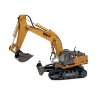 Lenoxx Remote Controlled 2.4GHz Tractor Excavator Digger Toy for Children