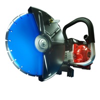 2.5KW Petrol Demolition Saw Concrete Cut Off Wet Demo Cutter Road Brick