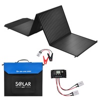 Acemor 12V 300W Folding Solar Panel Blanket Flexible Mat Kit Mono Power USB