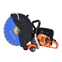75CC Petrol Demolition Saw Concrete Cut Off Wet Demo Cutter Road Brick 355mm