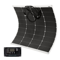 Acemor 200W Flexible Solar Panel + 20A Controller Battery Charge Power Caravan Camping Battery