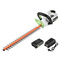 Neovolta 40V Cordless Hedge Trimmer Kit Garden Tool 2.5Ah Lithium Battery 18"