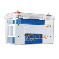 VoltX 12V 100Ah 1280Wh Bluetooth Smart LiFePO4 Battery