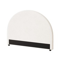 Oikiture Bed Head King Single Size Headboard Bedhead Boucle White