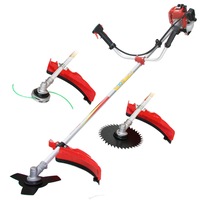 BBT 26cc Petrol 2 Stroke Brush Cutter Whipper Snipper Bull Horns