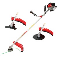 BBT 52cc Petrol 2 Stroke Brush Cutter / Whipper Snipper Bull Horns - 2yrw