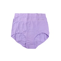 6 Pairs X Bonds Womens Seamless Full Brief Underwear Violet