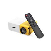 600 Lumens Mini Led Home Theatre Projector Full Hd 1920X1080 yellow or black