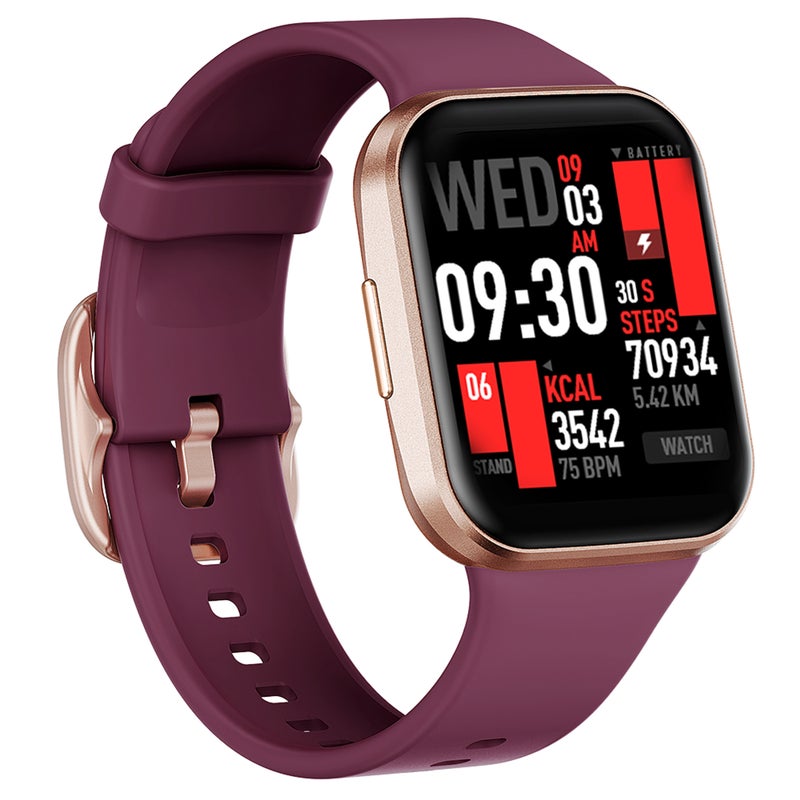 Bluetooth Smart Watch 1.6" TFT 2.5D Touch Screen Temperature Heart Rate Blood Pressure