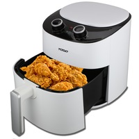 TODO 4.2L Air Fryer 1300W Convection Oven Fan Forced Multi Function Cooker Analog White