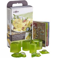 Mastrad Ravioli Pastry Pie Maker Gift Set in Green
