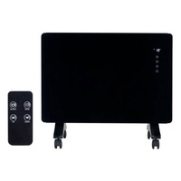 Airo by Rinnai 1000W Black Electric Panel Heater with Timer & Remote