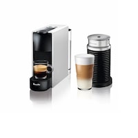 Breville Nespresso Essenza Mini Coffee Machine Bundle - Silver