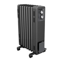Dimplex 1500 Watt 7 Fin Oil Free Column Heater - Anthracite