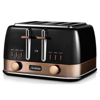 Sunbeam New York Collection 4 Slice Toaster - Black Bronze