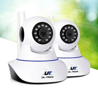 UL-Tech 1080P Wireless IP Cameras Security WIFI Cam White