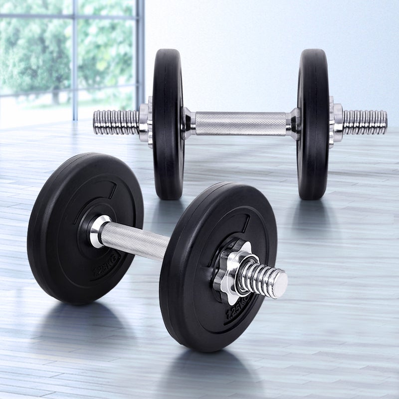 Dumbbells Dumbbell Set 10KG Dumbbell Row and Weight Plates