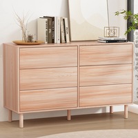 Artiss 6 Chest of Drawers Tallboy Cabinet - ALVA Pine