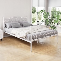 Artiss Bed Frame Double Size Metal Frame GROA