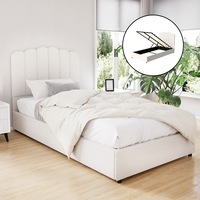 Artiss Bed Frame King Single Size Boucle FION