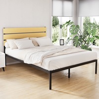 Artiss Bed Frame Queen Size Metal Frame PAULA