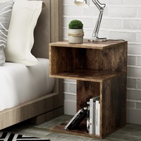 2 Shelves Artiss Bedside Table