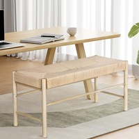 100cm Artiss Dining Bench Wooden For Living Room Office