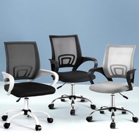 Artiss Mesh Office Chair Black Grey