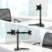 Artiss Monitor Stand Arm Dual Single LED TV Mount Bracket Holder Freestanding