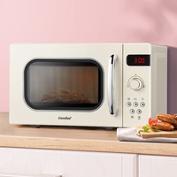 Comfee 20L Microwave Oven 700W Countertop Kitchen 8 Cooking Settings