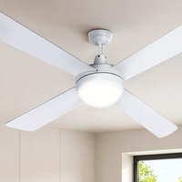 Devanti 52'' Ceiling Fan AC Motor w/Light w/Remote - White