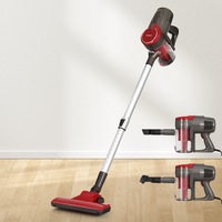 Devanti Stick Vacuum Cleaner Bagless Corded 500W Red